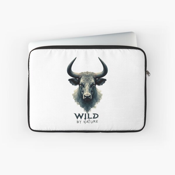 Item preview, Wild By Nature Bull designed and sold by ShadowAndSlate.