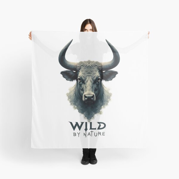 Item preview, Wild By Nature Bull designed and sold by ShadowAndSlate.