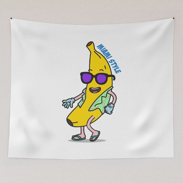 Item preview, Retro Banana Mascot Vintage Character designed and sold by KozbiDesign.