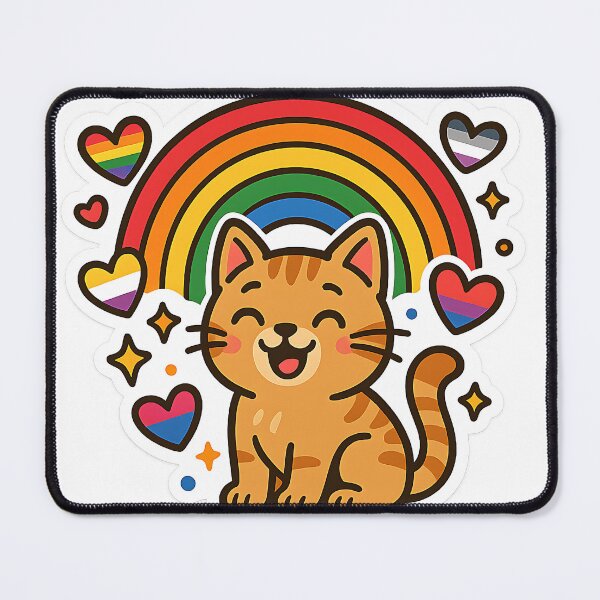 Item preview, Pride Cat  designed and sold by Anime and 90s Style.