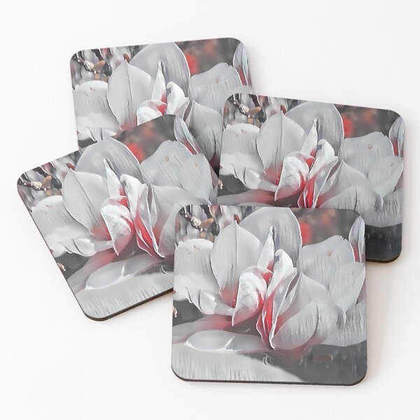 Item preview, 5 Ways Striking Red & White Lotus Bloom Elevates Your Floral Style designed and sold by POETTICA.