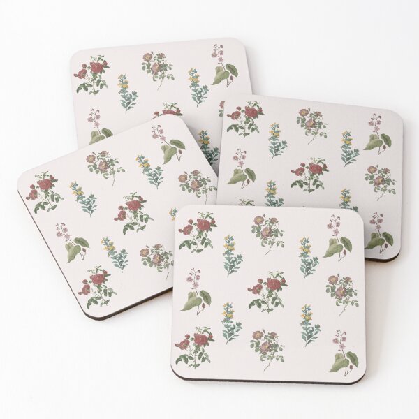 Item preview, Simple Vintage Flower Design designed and sold by HD-Etchings.