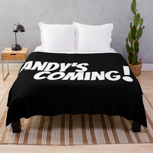 Item preview, ANDY'S COMING! – Iconic slogan & minimalist design designed and sold by VariousGoodies.