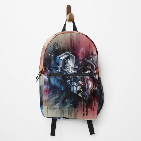 Item preview, Futuristic 3D Geometric Pattern with Bold Tech Aesthetics designed and sold by FusionGaze.