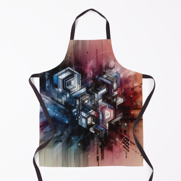 Item preview, Futuristic 3D Geometric Pattern with Bold Tech Aesthetics designed and sold by FusionGaze.