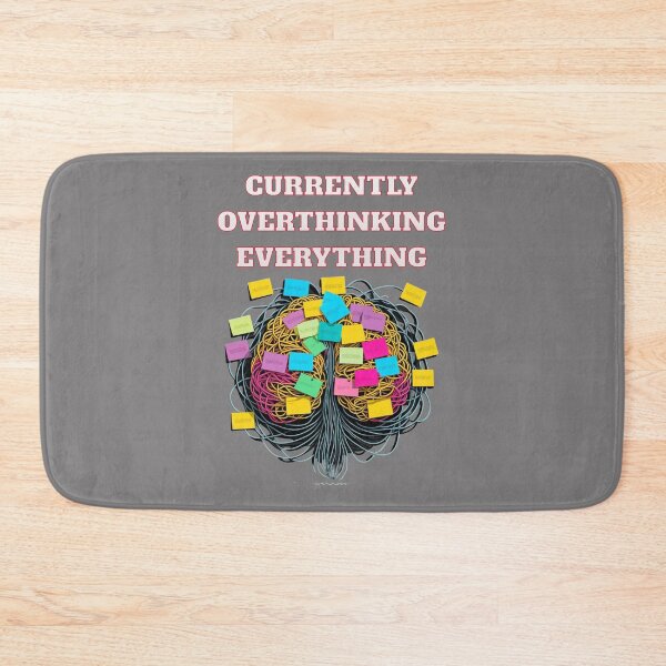 Item preview, CURRENTLY OVERTHINKING EVERYTHING designed and sold by freshwear design.