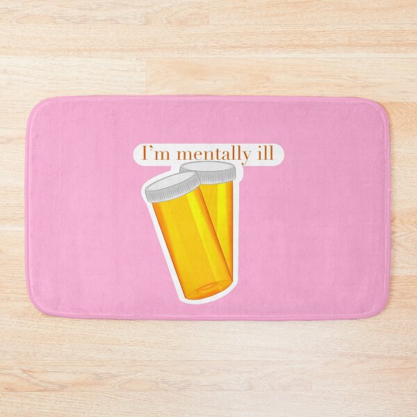 Item preview, Pink I’m mentally ill designed and sold by OmoriMaiko.