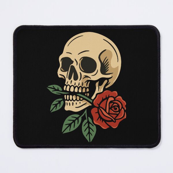 Item preview, Skull with rose designed and sold by Gingras-27.