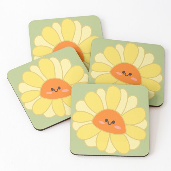 Item preview, Cheerful Cartoon Daisy Face designed and sold by ByJYA.