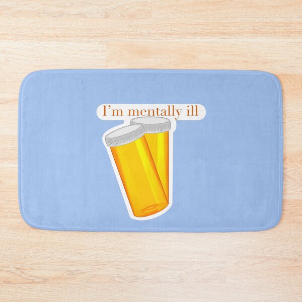 Item preview, Blue I’m mentally ill designed and sold by OmoriMaiko.