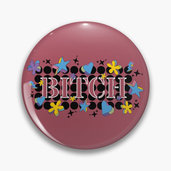 Item preview, Bitch – Bold statement in stencil font | Confident aesthetics & pop culture designed and sold by VariousGoodies.