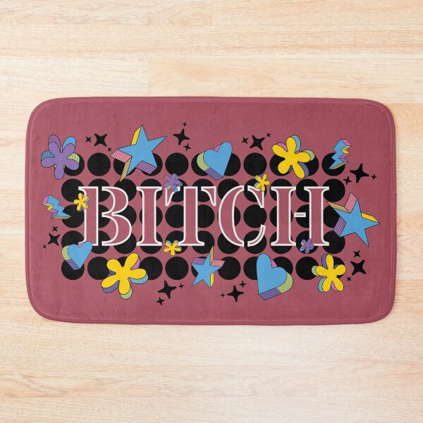 Item preview, Bitch – Bold statement in stencil font | Confident aesthetics & pop culture designed and sold by VariousGoodies.