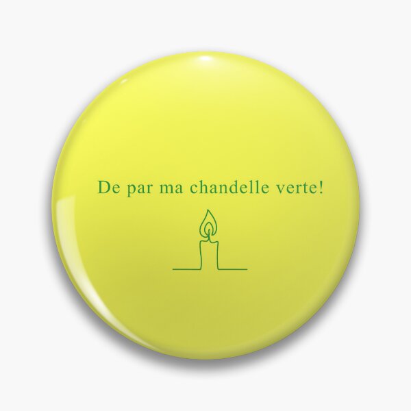 Item preview, De par ma chandelle verte! designed and sold by PATAK0SM0S.