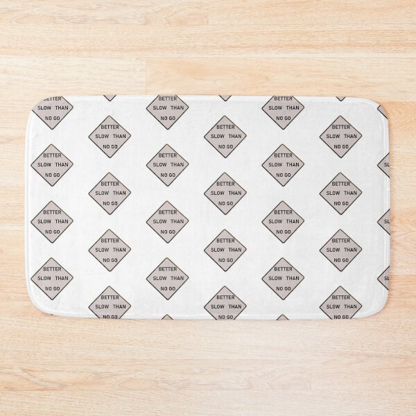 Item preview, Better slow than no go - black (small) designed and sold by natalik2024.