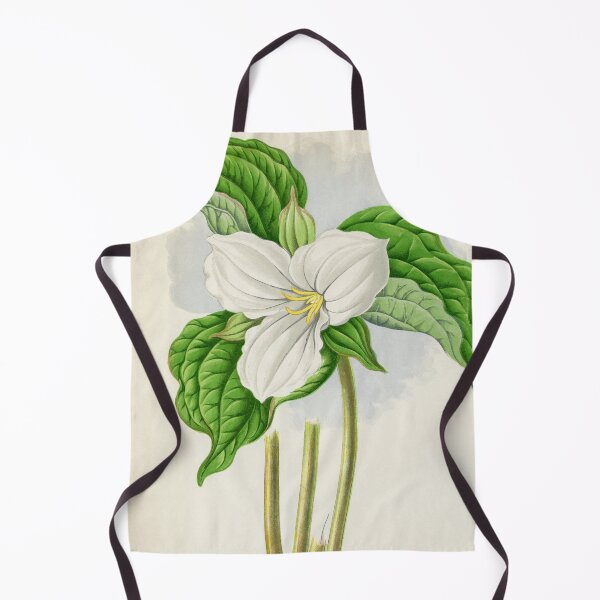 Item preview, Vintage Trillium Grandiflorum Plant Print designed and sold by Bruiserstang.