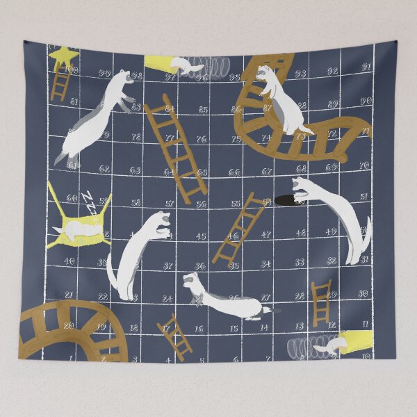 Item preview, Ferret and ladders  designed and sold by kakamel.