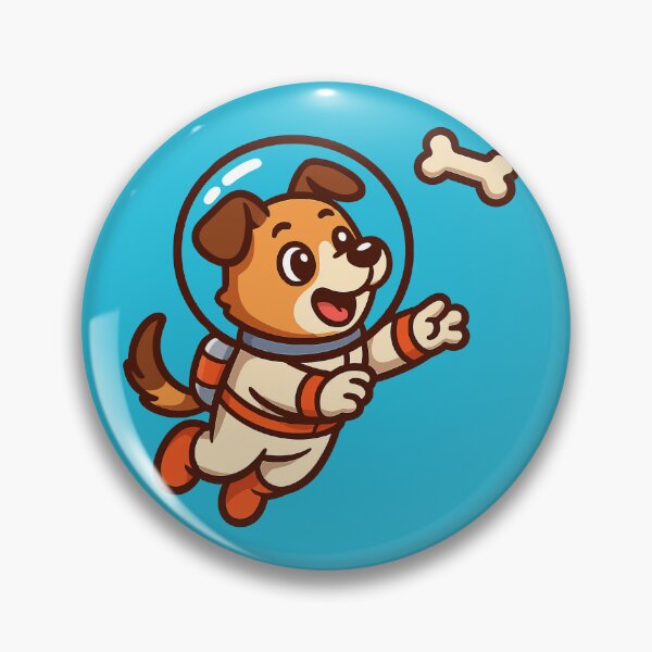 Item preview, Zero-Gravity Space Pup  designed and sold by fadilow.
