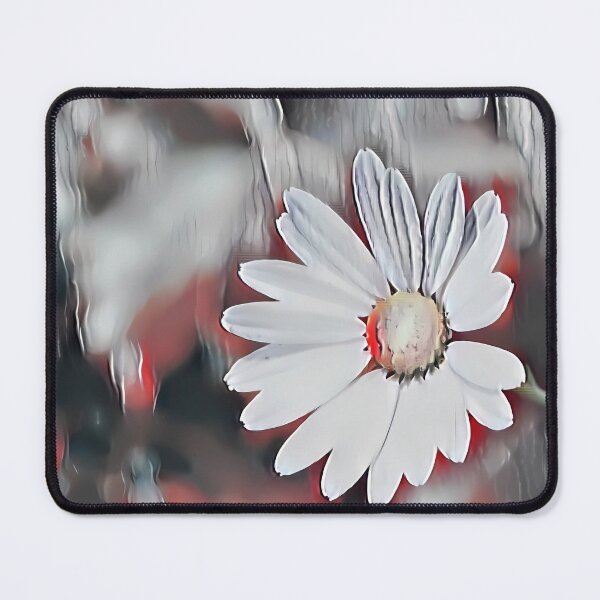Item preview, 6 Reasons Bold White Flower on Red Will Brighten Your Style Instantly designed and sold by POETTICA.
