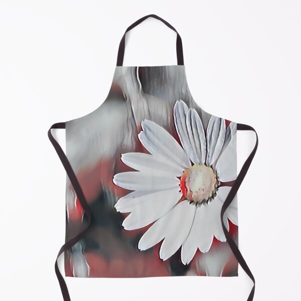 Item preview, 6 Reasons Bold White Flower on Red Will Brighten Your Style Instantly designed and sold by POETTICA.