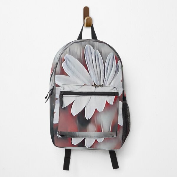 Item preview, 6 Reasons Bold White Flower on Red Will Brighten Your Style Instantly designed and sold by POETTICA.