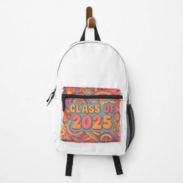 Item preview, Class of 2025 vibrant Groovy Retro Design designed and sold by zcj.