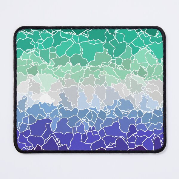 Item preview, Groovy Trippy Mosaic Abstract MLM Pride Flag designed and sold by Chaos Queery.