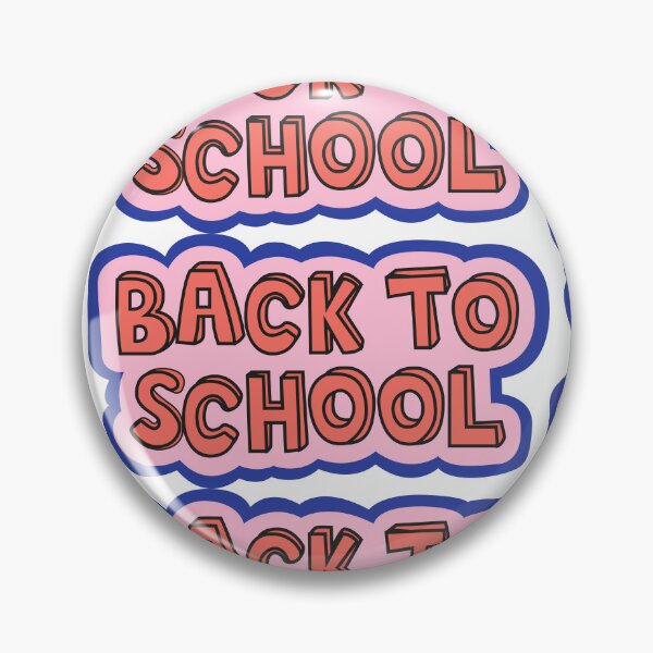 Item preview, Welcome back to school pink typography designed and sold by Luamor.