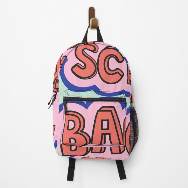 Item preview, Welcome back to school pink typography designed and sold by Luamor.