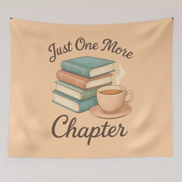 Item preview, Just One More Chapter Books and Coffee Reading designed and sold by KTGim.