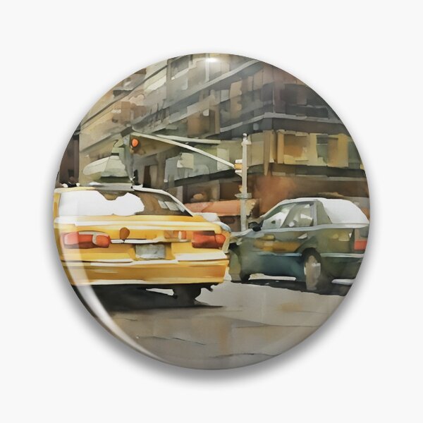 Item preview, Yellow Cabs, Red Lights designed and sold by RCWatercolours.