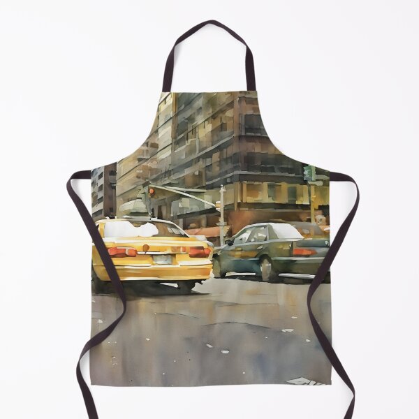Item preview, Yellow Cabs, Red Lights designed and sold by RCWatercolours.