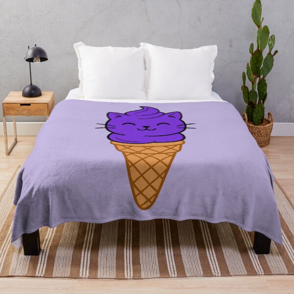 Item preview, Ice Cream Kitty - Purple designed and sold by AngelMiette.