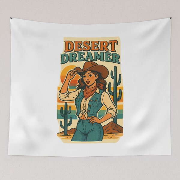 Item preview, Desert Dreamer Cowgirl designed and sold by M-ormin.