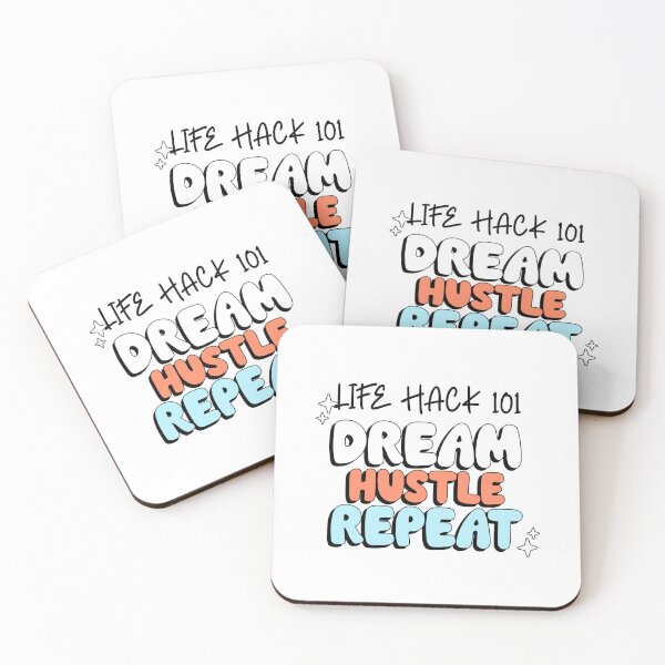 Item preview, Dream. Hustle. Repeat. designed and sold by Lizzie's Corner.