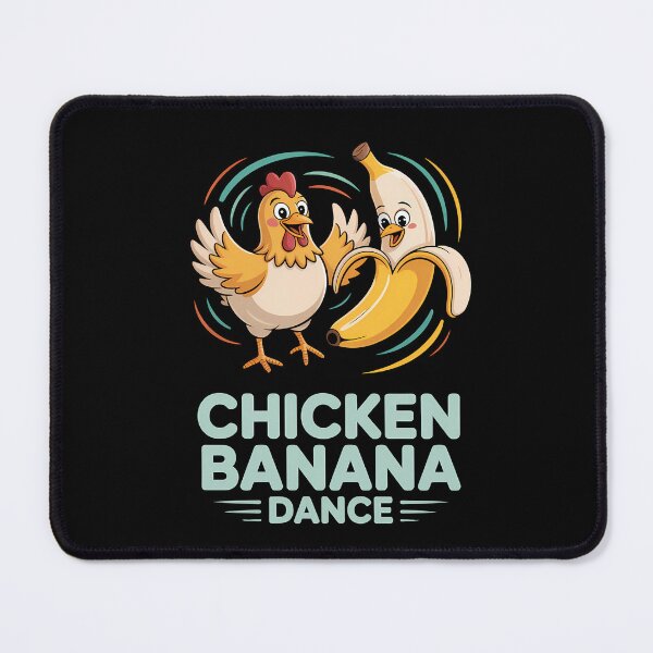 Item preview, Chicken Banana - This funny gift is perfect for anyone who loves absurd humor, internet memes, and playful, eye-catching designs that spark conversation. designed and sold by ZyziowskyArt.