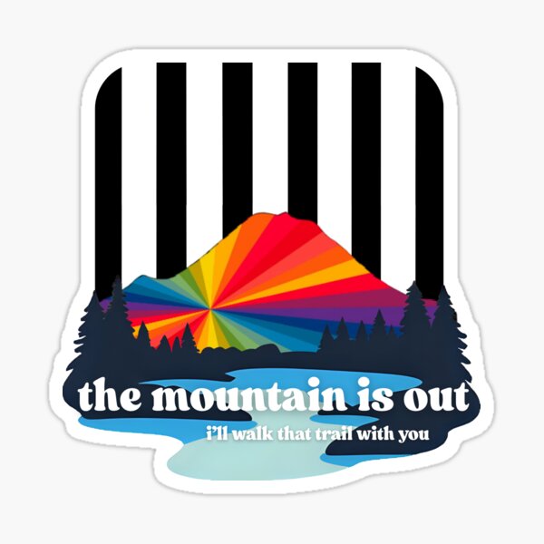 Item preview, The Mountain Is Out designed and sold by MaggieAlaMode.