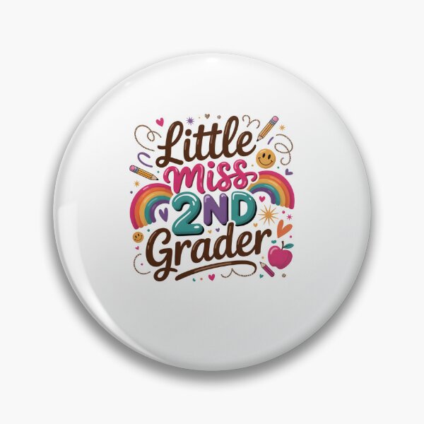 Item preview, Little Miss 2nd Grade First Day of Second Grade Cute Girls designed and sold by clothesy7.