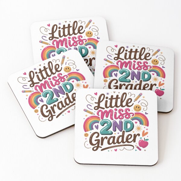 Item preview, Little Miss 2nd Grade First Day of Second Grade Cute Girls designed and sold by clothesy7.