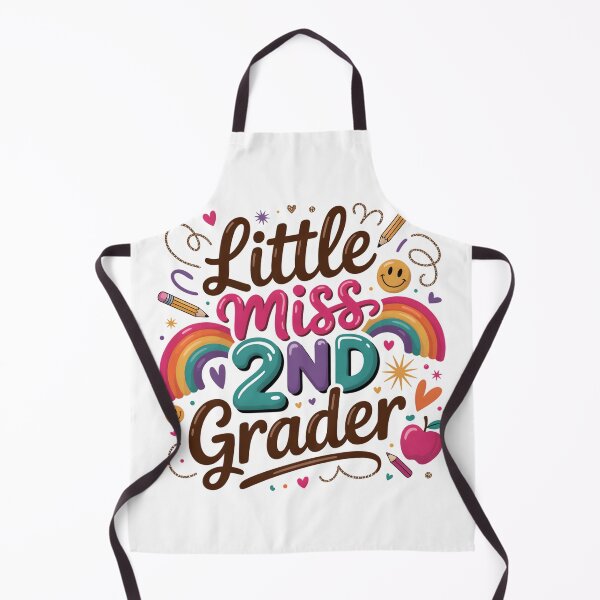 Item preview, Little Miss 2nd Grade First Day of Second Grade Cute Girls designed and sold by clothesy7.