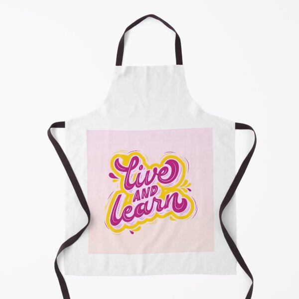 Item preview, 'LIVE AND LEARN' TYPOGRAPHY designed and sold by jasneetchopra27.