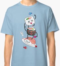Camiseta clásica Surfin 'sushi