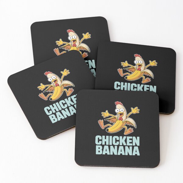 Item preview, Chicken Banana - This funny gift is perfect for anyone who loves absurd humor, internet memes, and playful, eye-catching designs that spark conversation. designed and sold by ZyziowskyArt.