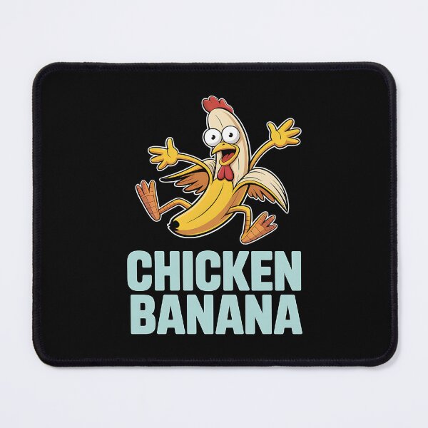 Item preview, Chicken Banana - This funny gift is perfect for anyone who loves absurd humor, internet memes, and playful, eye-catching designs that spark conversation. designed and sold by ZyziowskyArt.
