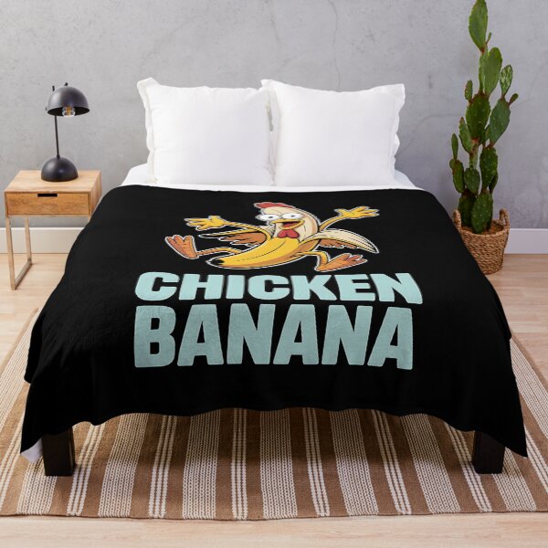 Item preview, Chicken Banana - This funny gift is perfect for anyone who loves absurd humor, internet memes, and playful, eye-catching designs that spark conversation. designed and sold by ZyziowskyArt.