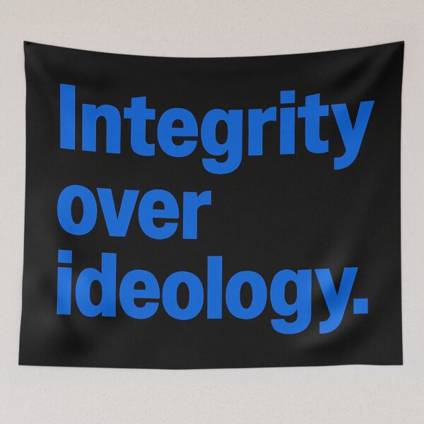 Item preview, Integrity Over Ideology designed and sold by Owcomm.