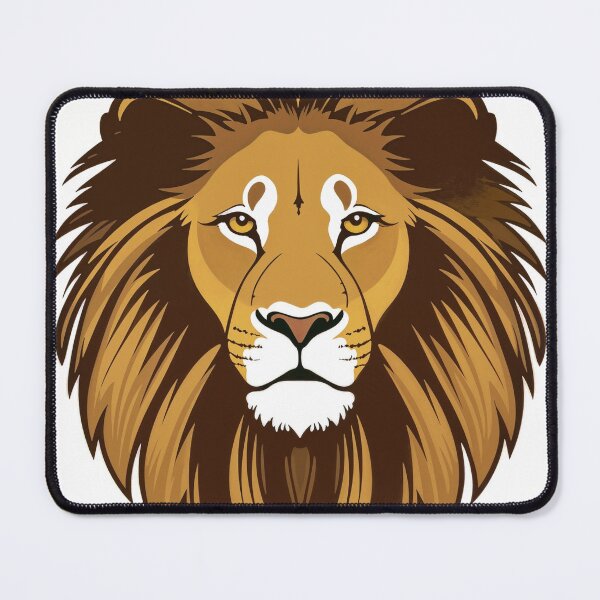 Item preview, Majestic Lion Head Vector Art designed and sold by Perfect44.