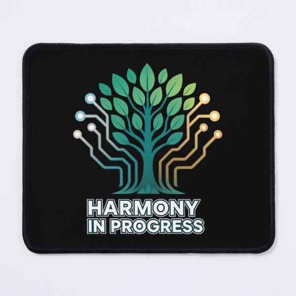 Item preview, Tech Tree Harmony Eco Art designed and sold by MysticArtisan.