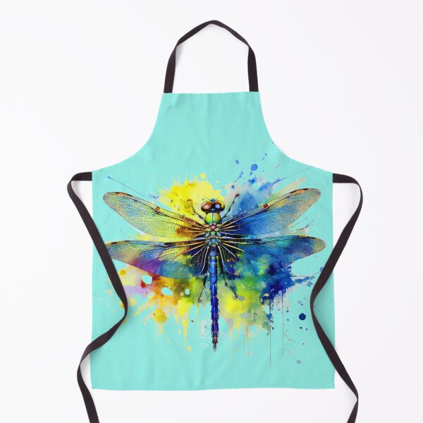 Item preview, Dragonfly watercolor splatter design designed and sold by Flower Magic .