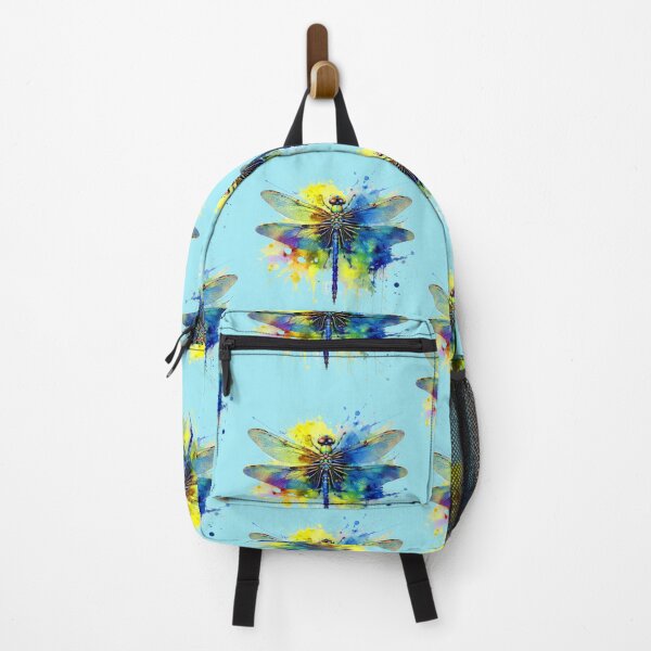 Item preview, Dragonfly watercolor splatter design designed and sold by Flower Magic .