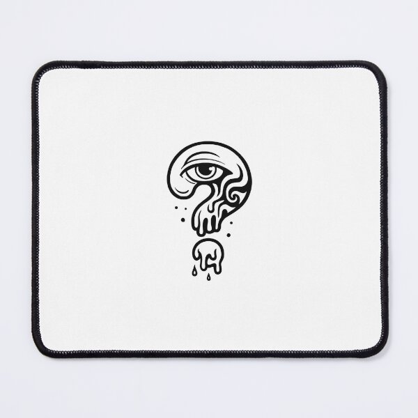 Item preview, Melting Question – Psychedelisches Fragezeichen mit Auge designed and sold by UltimateShadow.